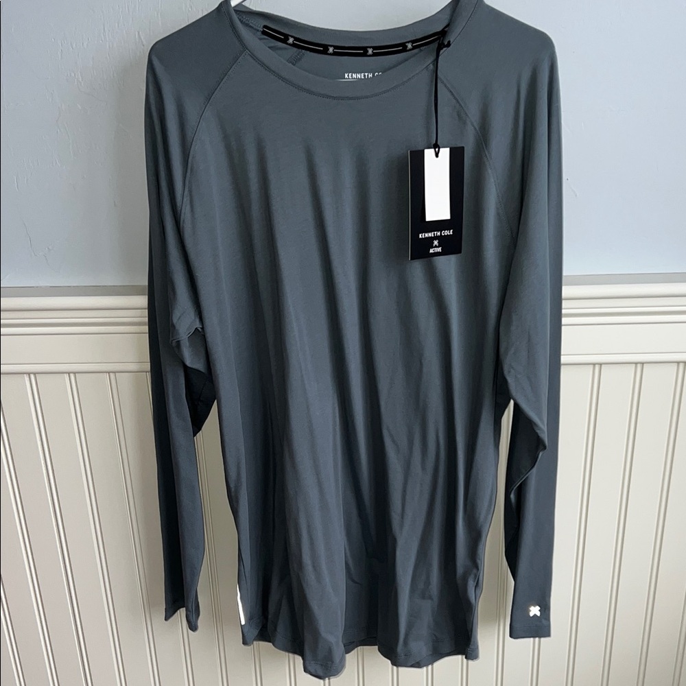 Kenneth Cole Men's  Cotton Long Sleeve Tee XL